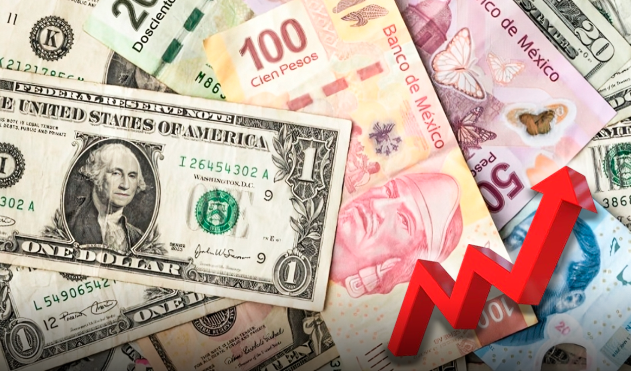 
                                 El dólar estadounidense se dispara frente al peso mexicano por un mal dato de empleo en Estados Unidos 
                            