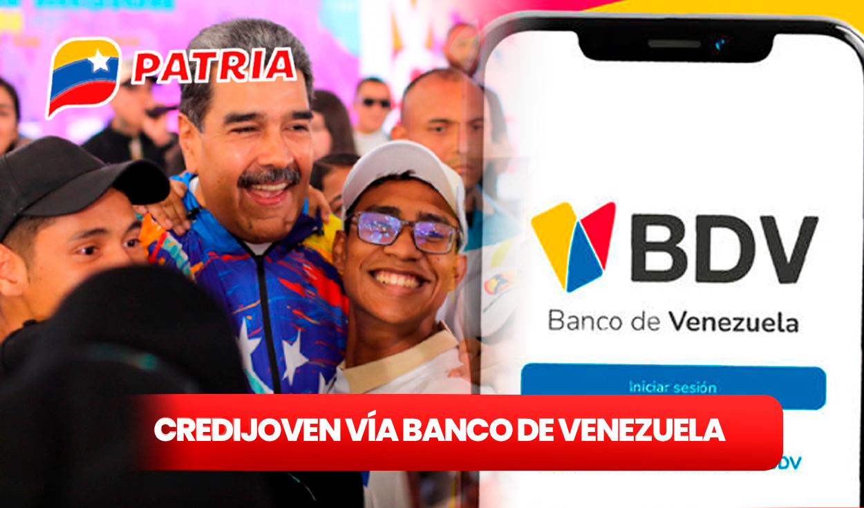 
                                 CrediJoven vía el Banco de Venezuela 2024: ACTIVA el REGISTRO y recibe el préstamo de 8.000 bolívares 
                            