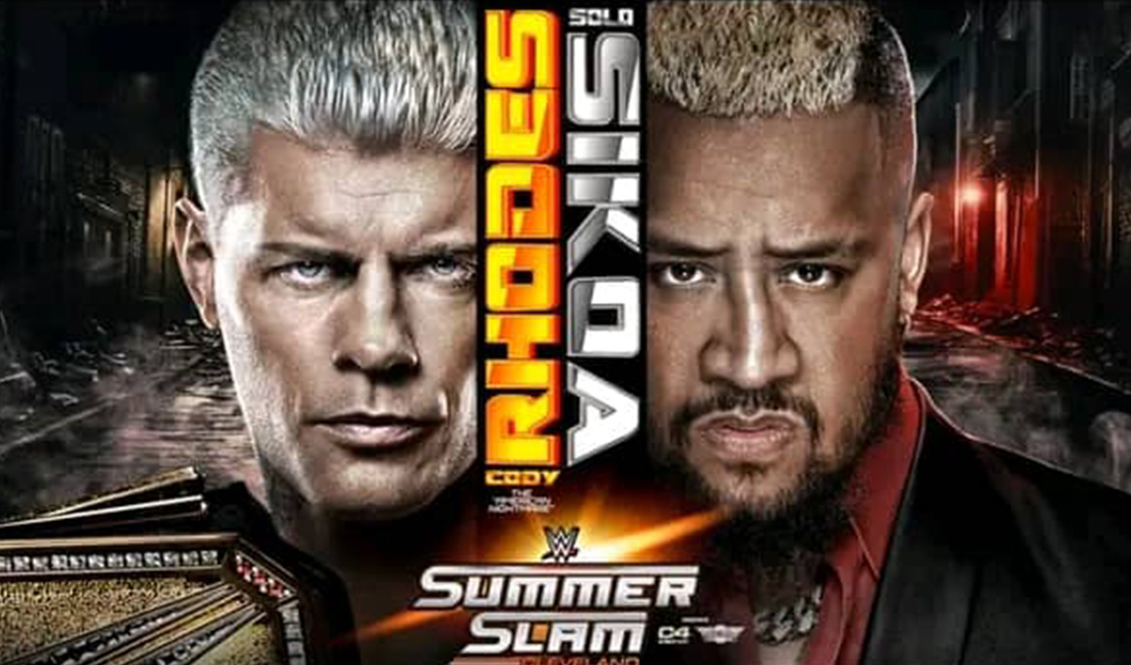 
                                 Resultado de Cory Rhoades vs. Solo Sikoa HOY EN VIVO por WWE SummerSlam 2024: Drew McIntyre le ganó a CM Punk 
                            