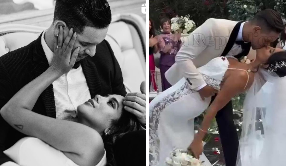 
                                 Melissa Paredes y Anthony Aranda: la romántica promesa con la que cerraron sus votos en su boda 
                            