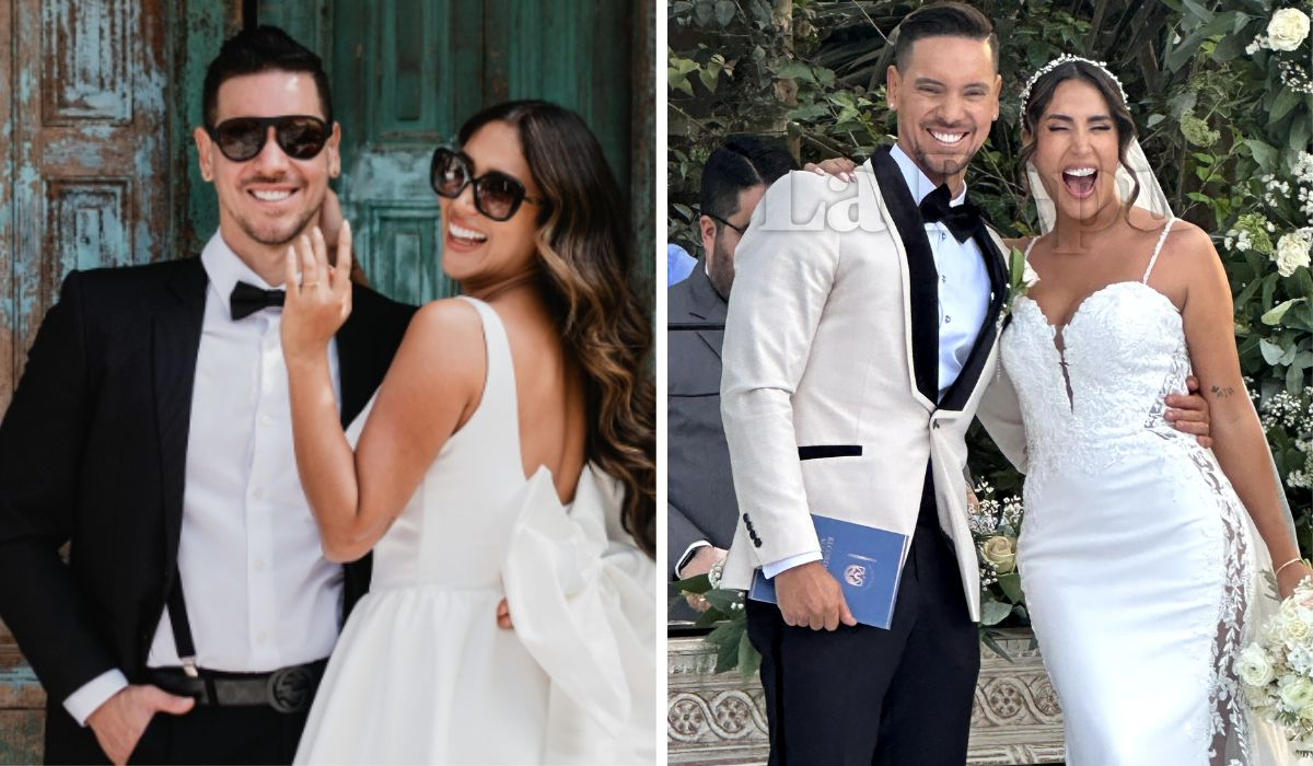 
                                 Melissa Paredes y Anthony Aranda: estos fueron los votos que se dieron la pareja en su boda 
                            