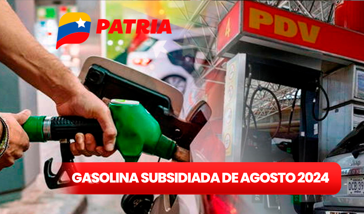 
                                 Gasolina subsidiada Venezuela 2024: mira el CRONOGRAMA OFICIAL para surtir tu vehículo del 4 al 11 de agosto 
                            