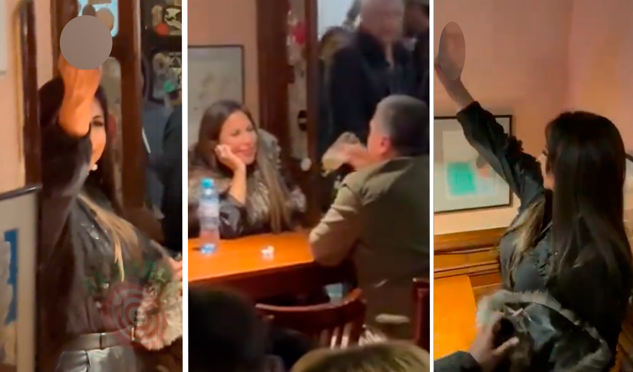 
                                 Patricia Chirinos es expulsada de bar en Barranco entre insultos y reacciona con gesto obsceno 
                            