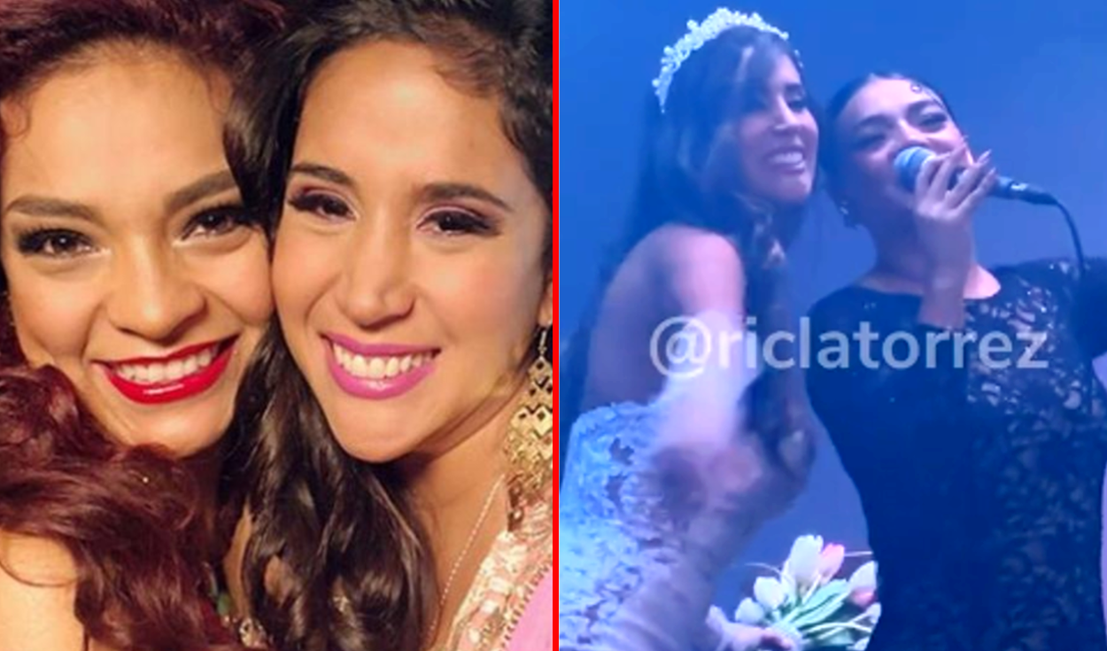 
                                 Melissa Paredes y Cielo Torres reviven a sus personajes de novela 'Ojitos hechiceros' en boda con Anthony Aranda 
                            