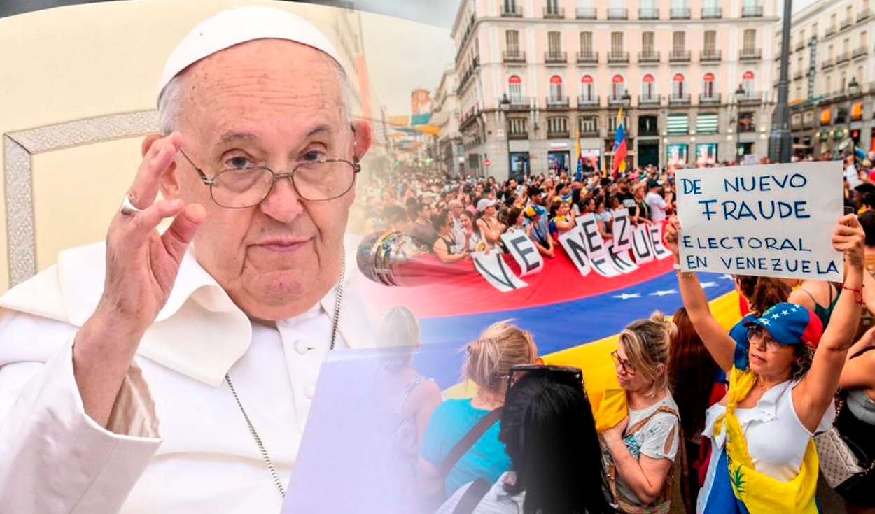 
                                 Papa Francisco tras fraude del régimen de Maduro en Venezuela: 