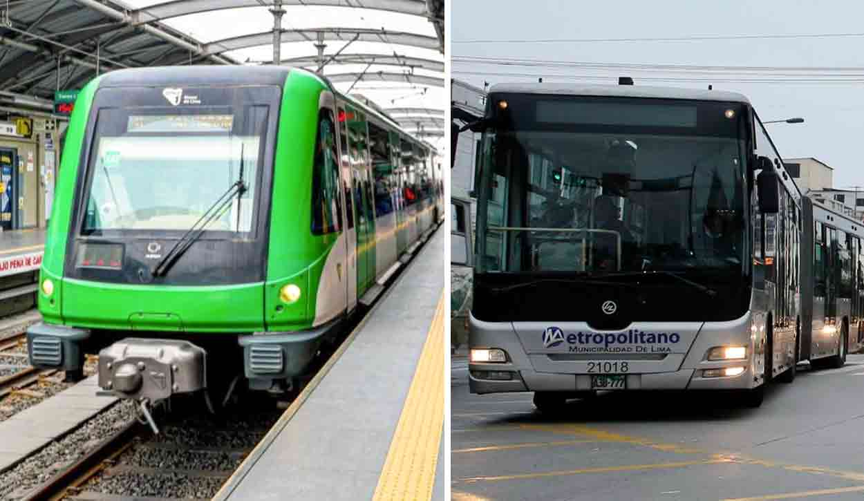 
                                 Feriado 6 de agosto: estos son los horarios de la Línea 1 y Línea 2 del Metro de Lima, Metropolitano y otros servicios de transporte público 
                            