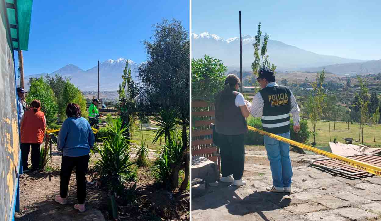 
                                 Arequipa: Vigilante fallece tras caerle muro en campo campestre de Carmen Alto 
                            