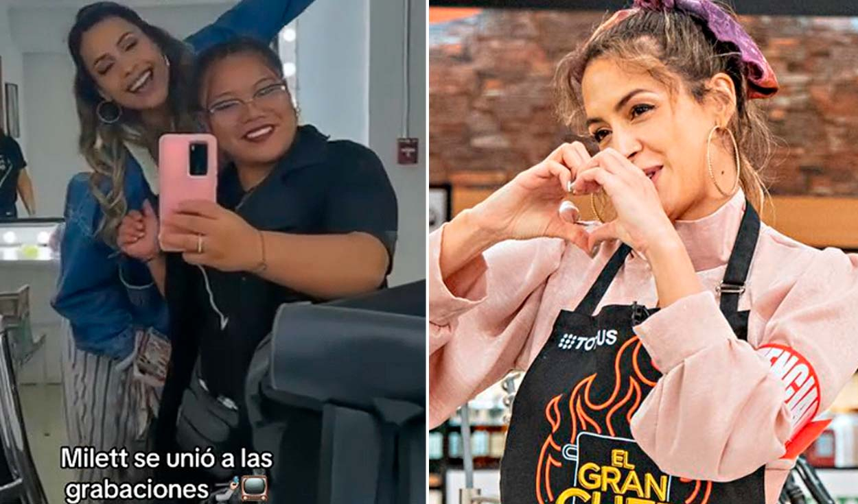 
                                 ¿Milett Figueroa regresa a ‘El gran chef famosos’? Conocido salón de belleza filtra video de la modelo en Latina 
                            