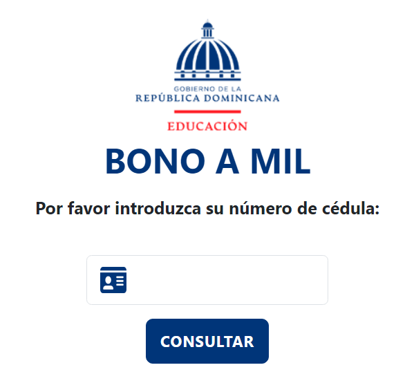 Bono Escolar 2024 registrarse