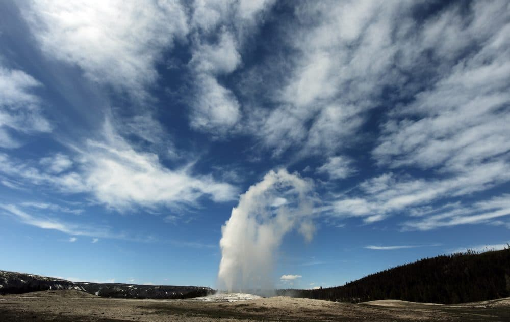  El géiser Old Faithful