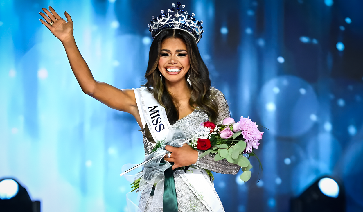 
                                 Alma Cooper es coronada como la nueva Miss USA 2024 en medio de renuncias y acusaciones contra la organización 
                            