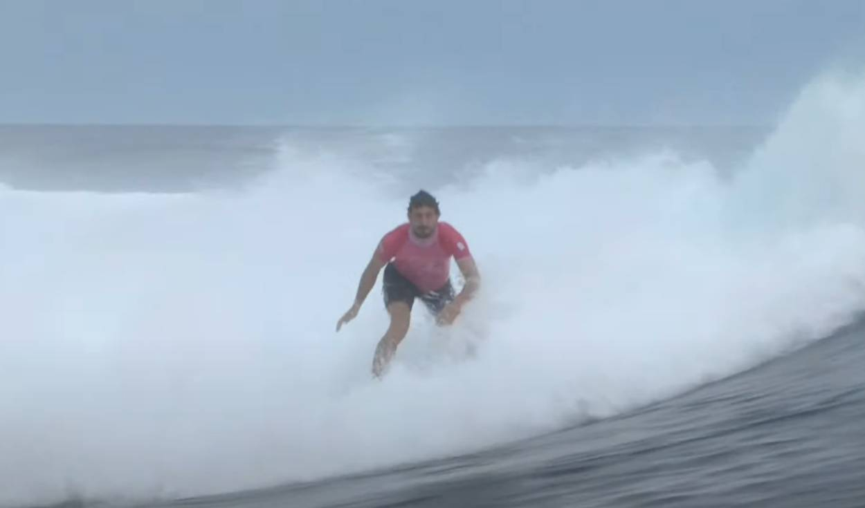 
                                 ¡Alonso Correa lo dio todo! El surfista peruano quedó en el cuarto lugar de los Juegos Olímpicos París 2024 
                            