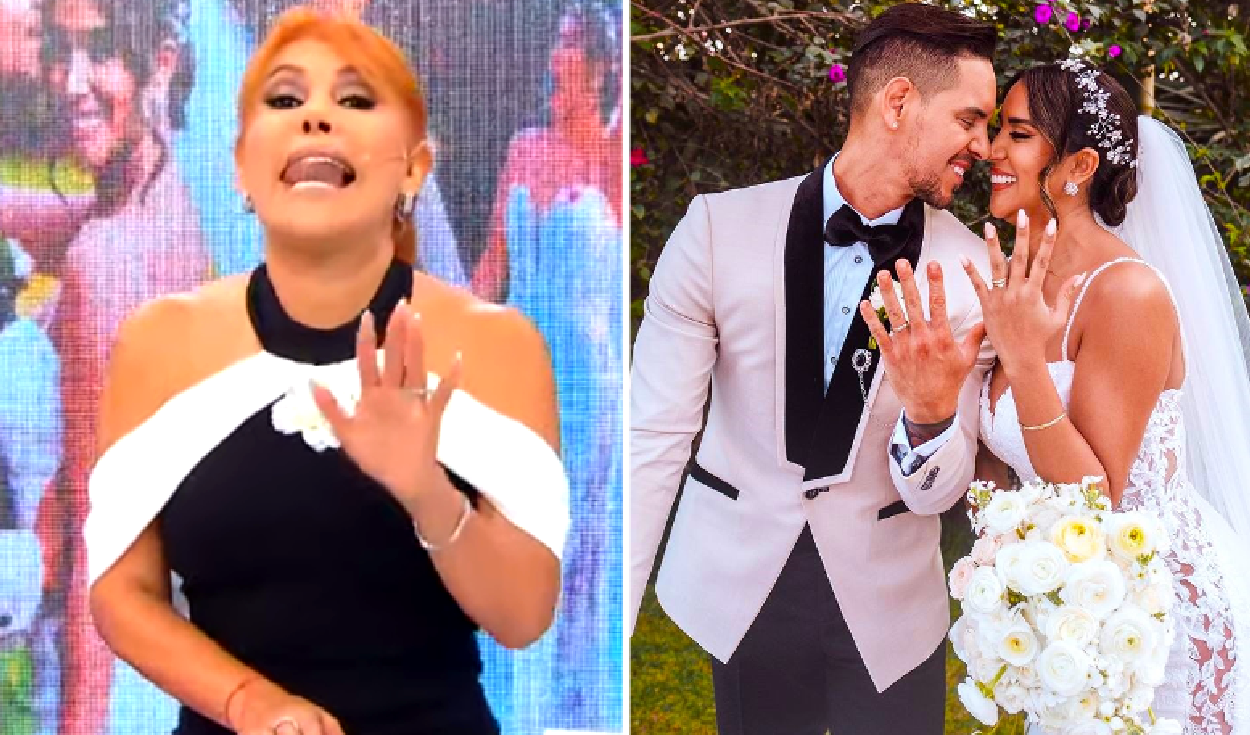 
                                 Magaly Medina arremete contra Melissa Paredes al revelar datos de su boda: 