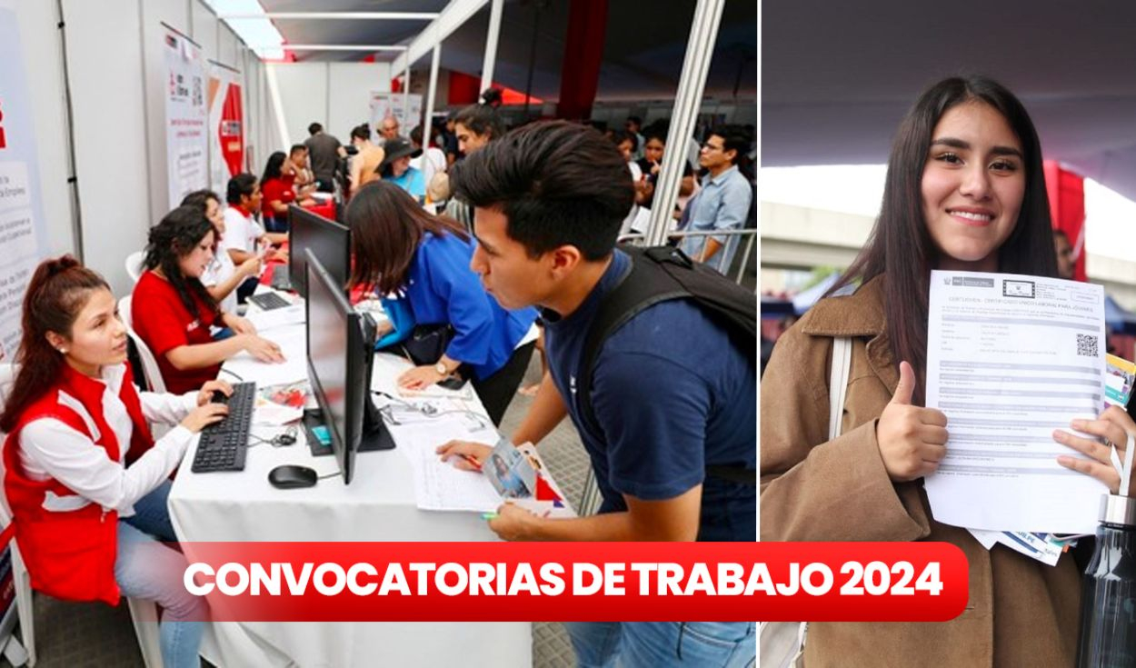 
                                 Lanzan convocatoria de trabajo con más de 280 vacantes: requisitos y link para postular desde el 8 de agosto 
                            