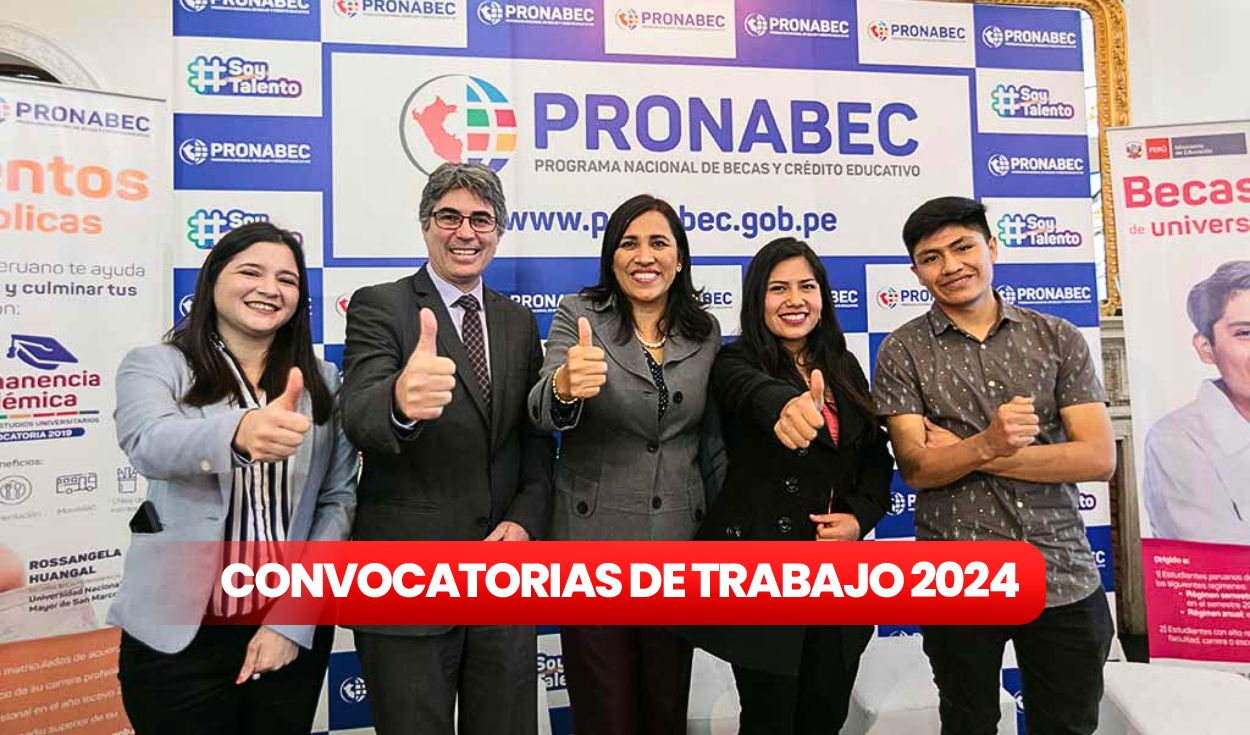 
                                 Pronabec lanza convocatoria de trabajo con sueldos hasta S/8.000 en Lima: conoce cómo postular 
                            