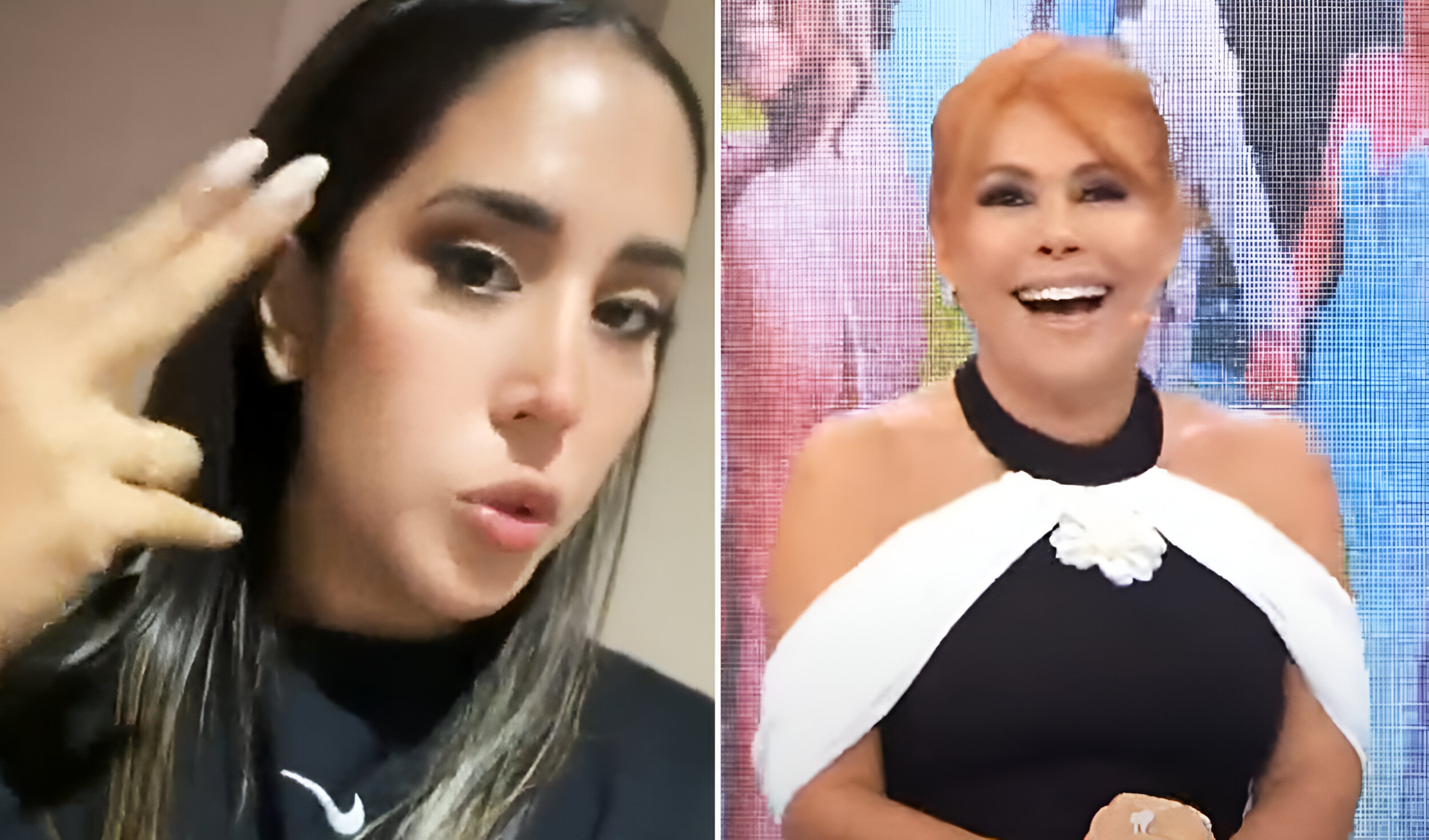 
                                 Melissa Paredes insulta a Magaly Medina y estalla por decir que dio chifa como buffet de boda: 