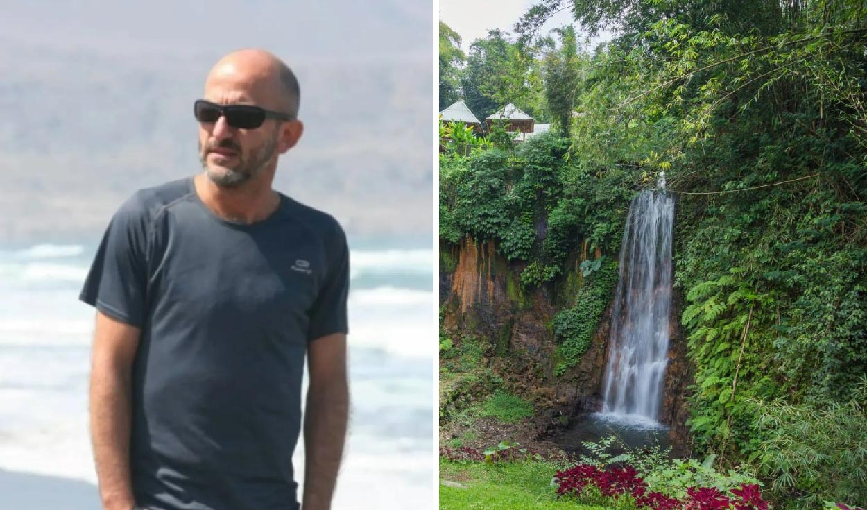 
                                 Hombre muere tras caer desde una cascada de 25 metros en Bali: intentaba tomarse una selfie 
                            