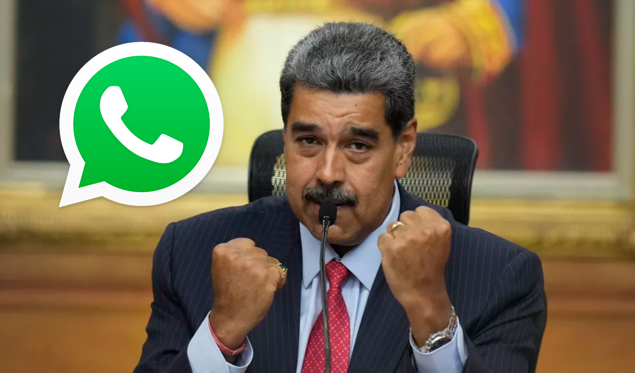 
                                 Estas son las 2 apps que Nicolás Maduro pide que instalen los venezolanos para ya no usar WhatsApp 
                            