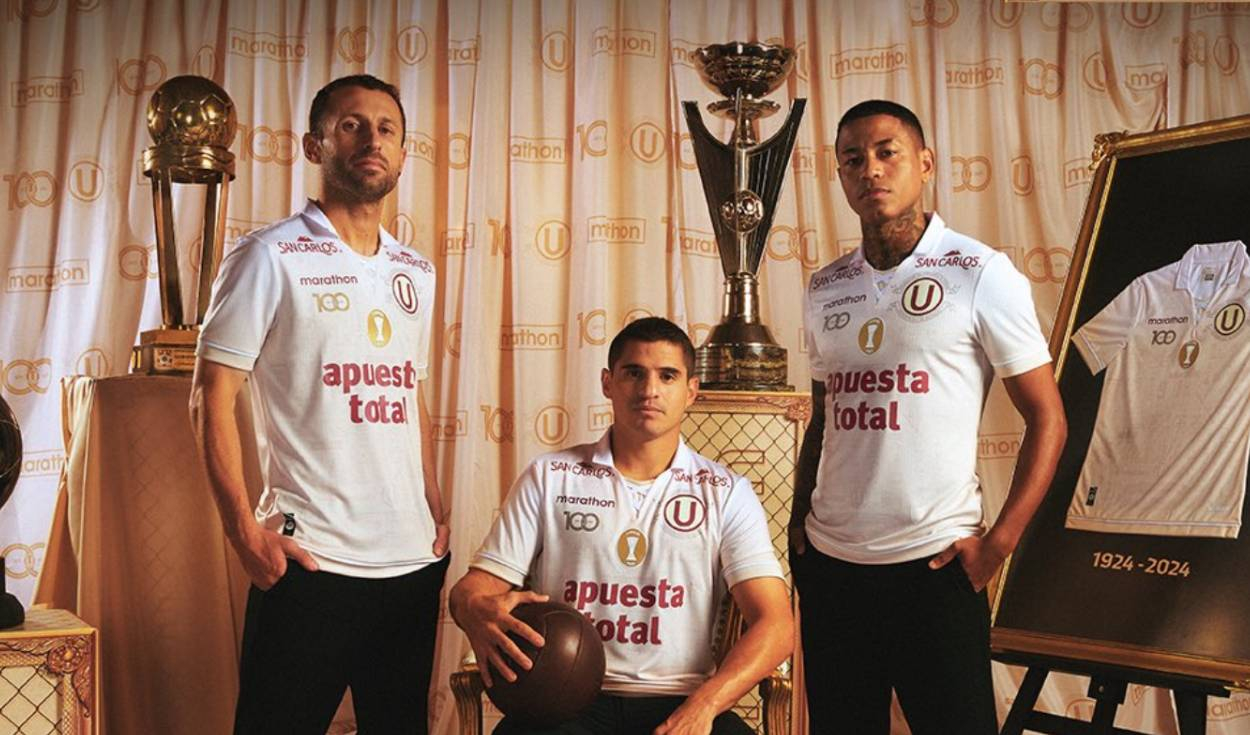 
                                 Universitario presentó su camiseta del centenario: ¿cómo es, cuánto cuesta y dónde comprarla? 
                            