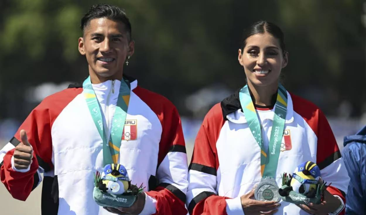 
                                 Kimberly García y César Rodríguez EN VIVO: ¿a qué hora corren en Relevo Mixto en París 2024? 
                            