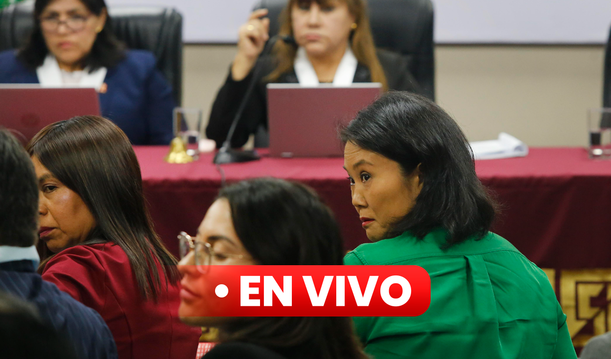 
                                 Juicio a Keiko Fujimori y Fuerza Popular EN VIVO: audiencia por el caso Cócteles se retoma este miércoles 07 de agosto 
                            