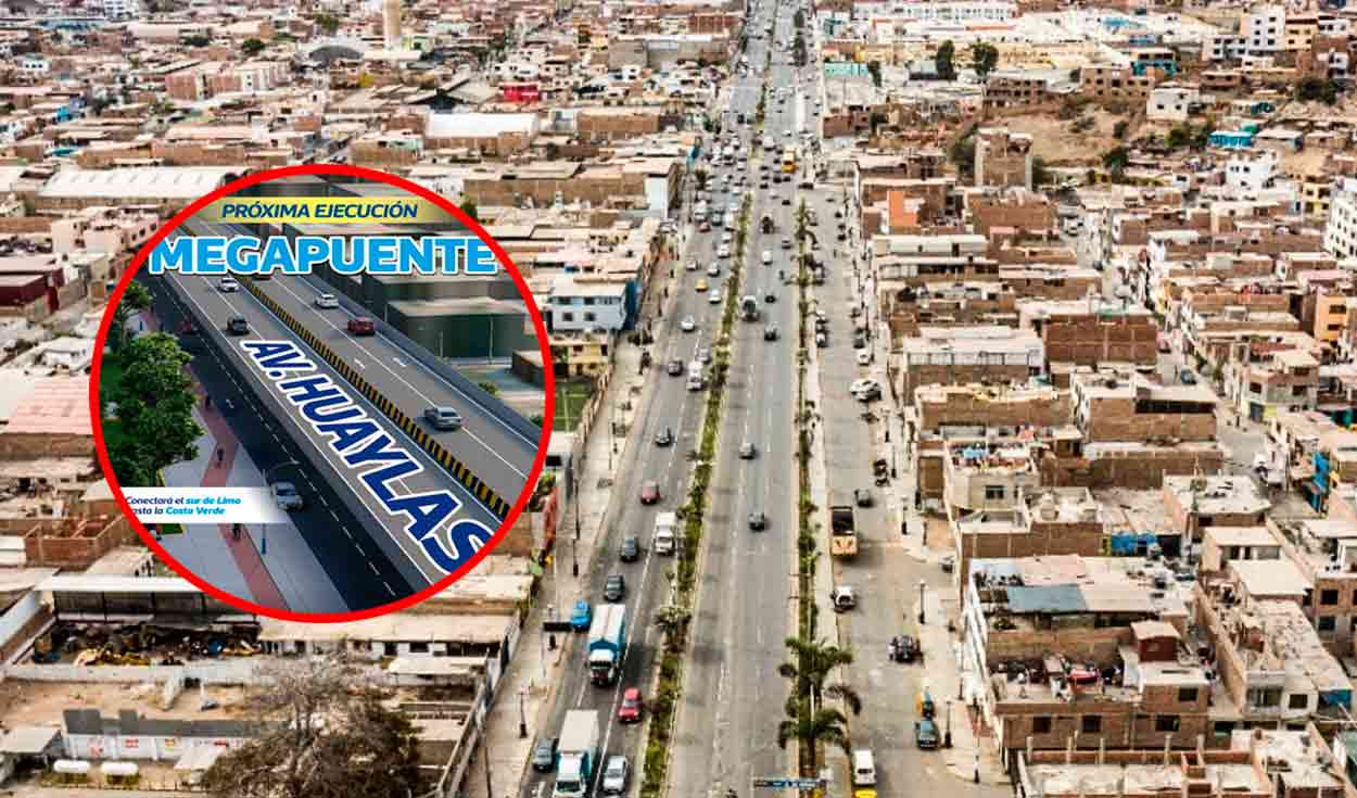 
                                 Este es el megapuente en Lima sur que anulará 32 cruces de avenidas y reducirá viaje de 1 hora a 20 minutos 
                            