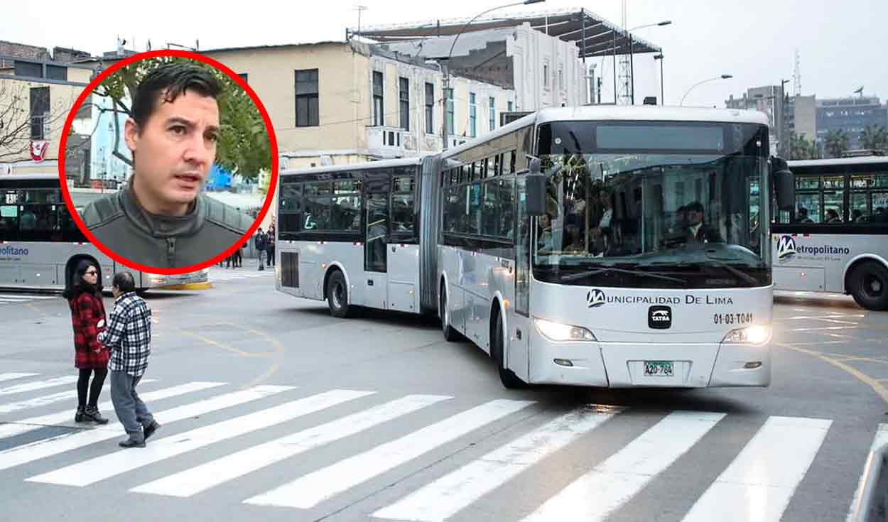 
                                 Padre e hijo vivieron riesgoso momento en Metropolitano tras quedar atrapados entre carril y puerta de embarque 
                            