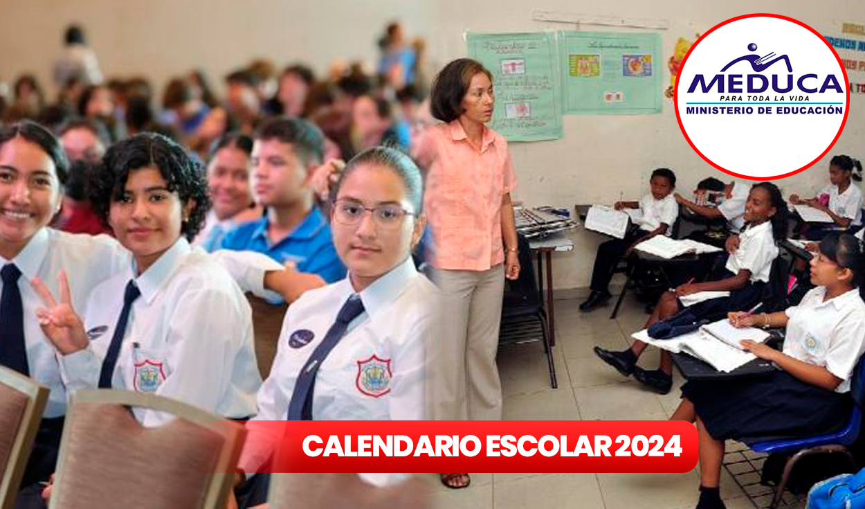 
                                 Calendario escolar 2024 Meduca: esta es la fecha final del segundo trimestre y el inicio de las vacaciones en Panamá 
                            