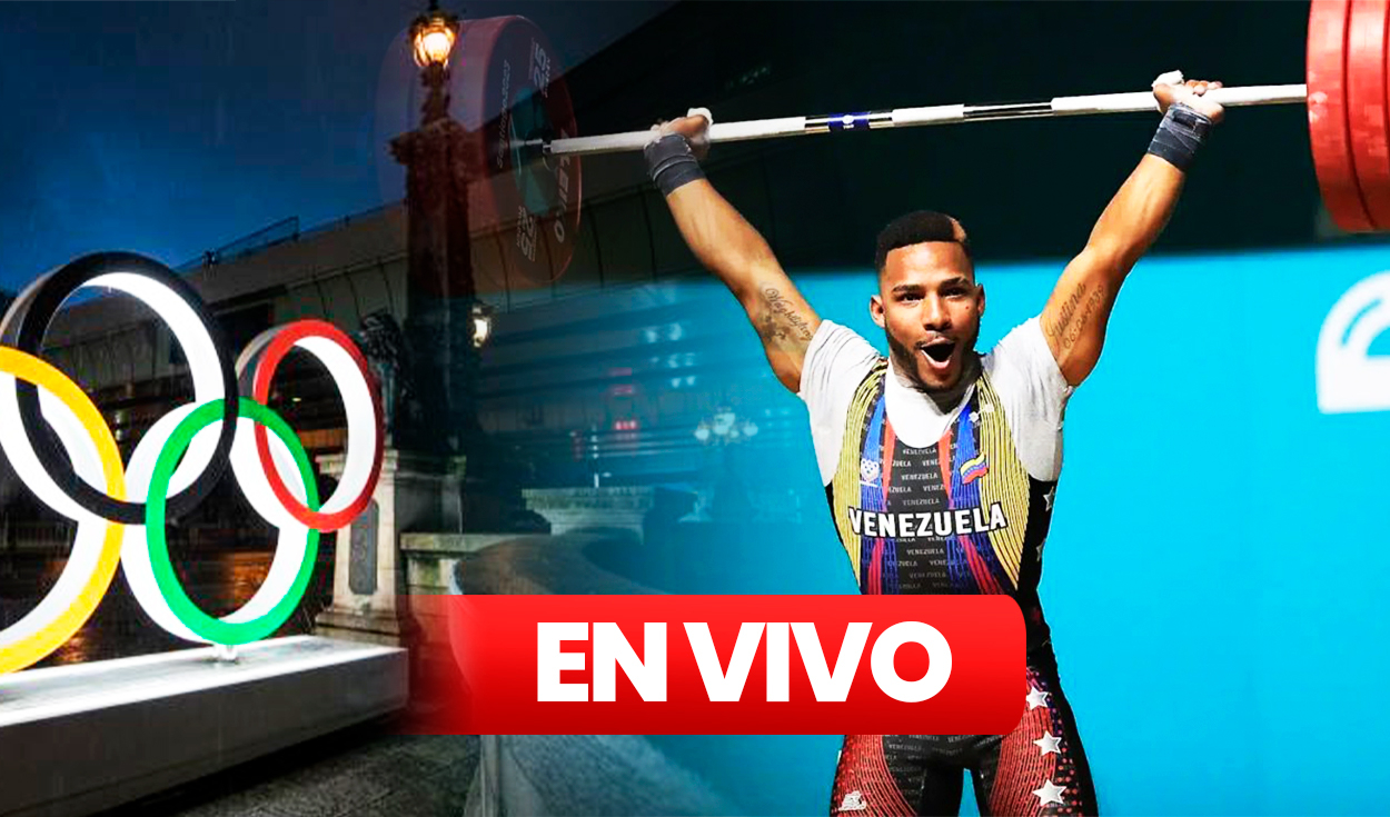 
                                 Levantamiento de pesas, 73 kg masculino: sigue EN VIVO al venezolano Julio Mayora en París 2024 
                            