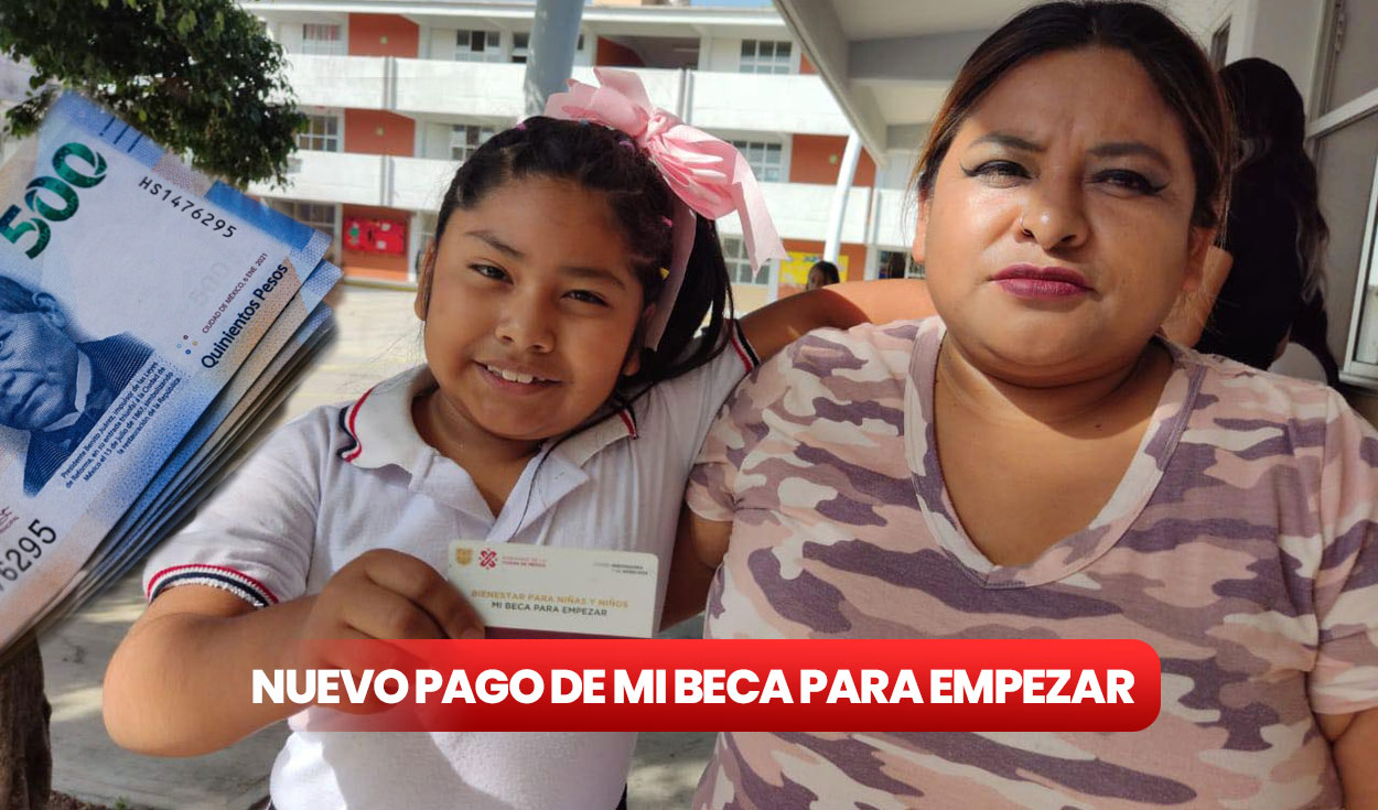 
                                 FECHA OFICIAL del depósito de hasta 1180 PESOS de Mi Beca para Empezar 2024: ¿cómo recibir el pago? 
                            