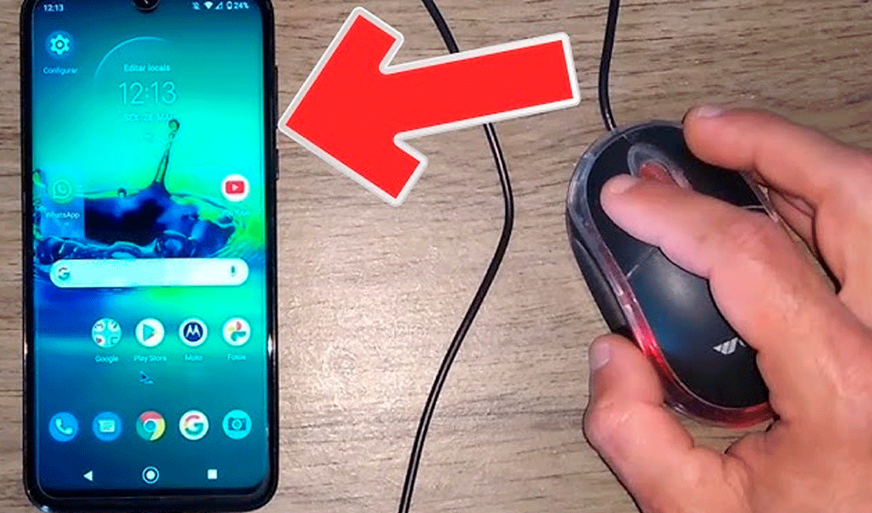 
                                 ¿Qué pasa al conectar un mouse al puerto USB-C del celular? Aprende cómo se hace y para qué sirve 
                            