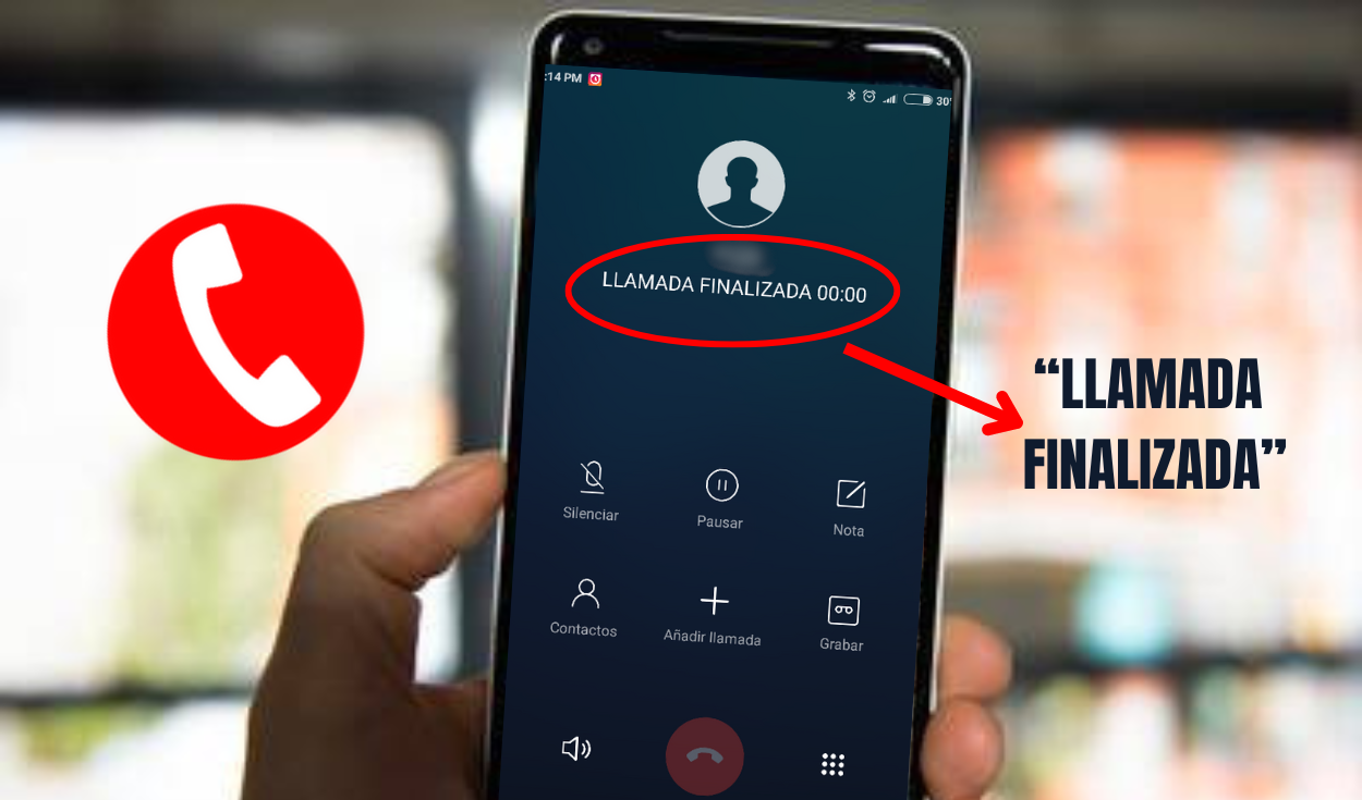 
                                 ¿Cuándo llamas a un número, se cuelga solo y aparece 'Llamada finalizada'? Conoce por qué sucede esto 
                            
