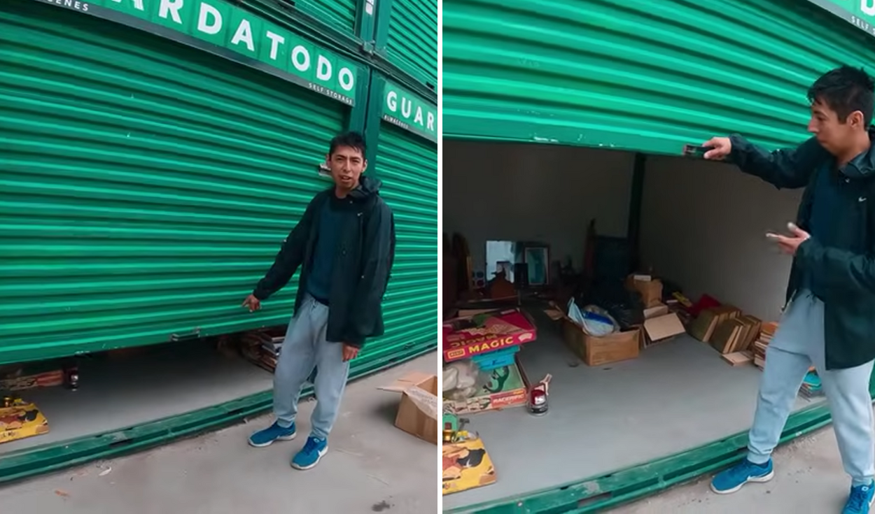 
                                 Peruano compró un conteiner de remate por S/300 en Chorrillos y se lleva una gran sorpresa al ver su interior: 