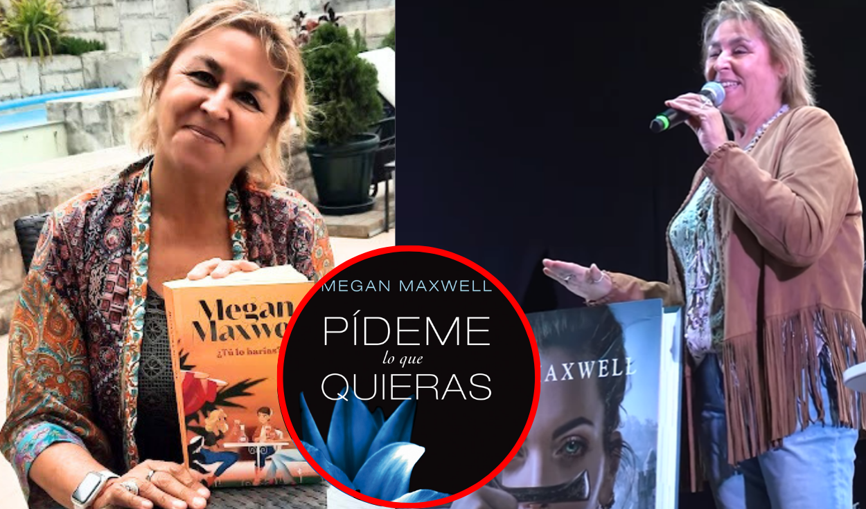 
                                 Megan Maxwell CONFIRMA que harán una película de su novela erótica 'Pídeme lo que quieras': 