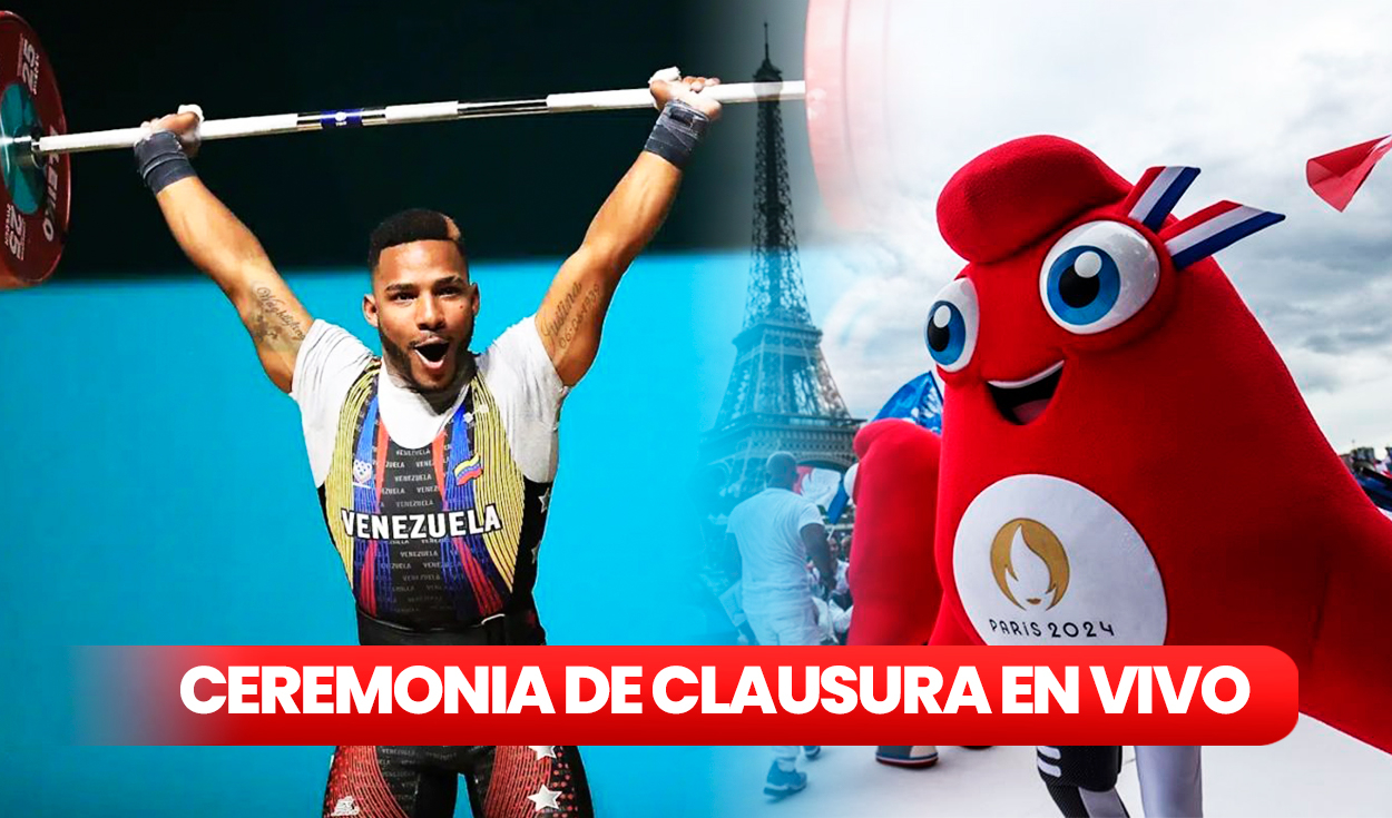 
                                 ¿Dónde VER EN VIVO en Venezuela la Ceremonia de Clausura en los Juegos Olímpicos de París 2024? 
                            