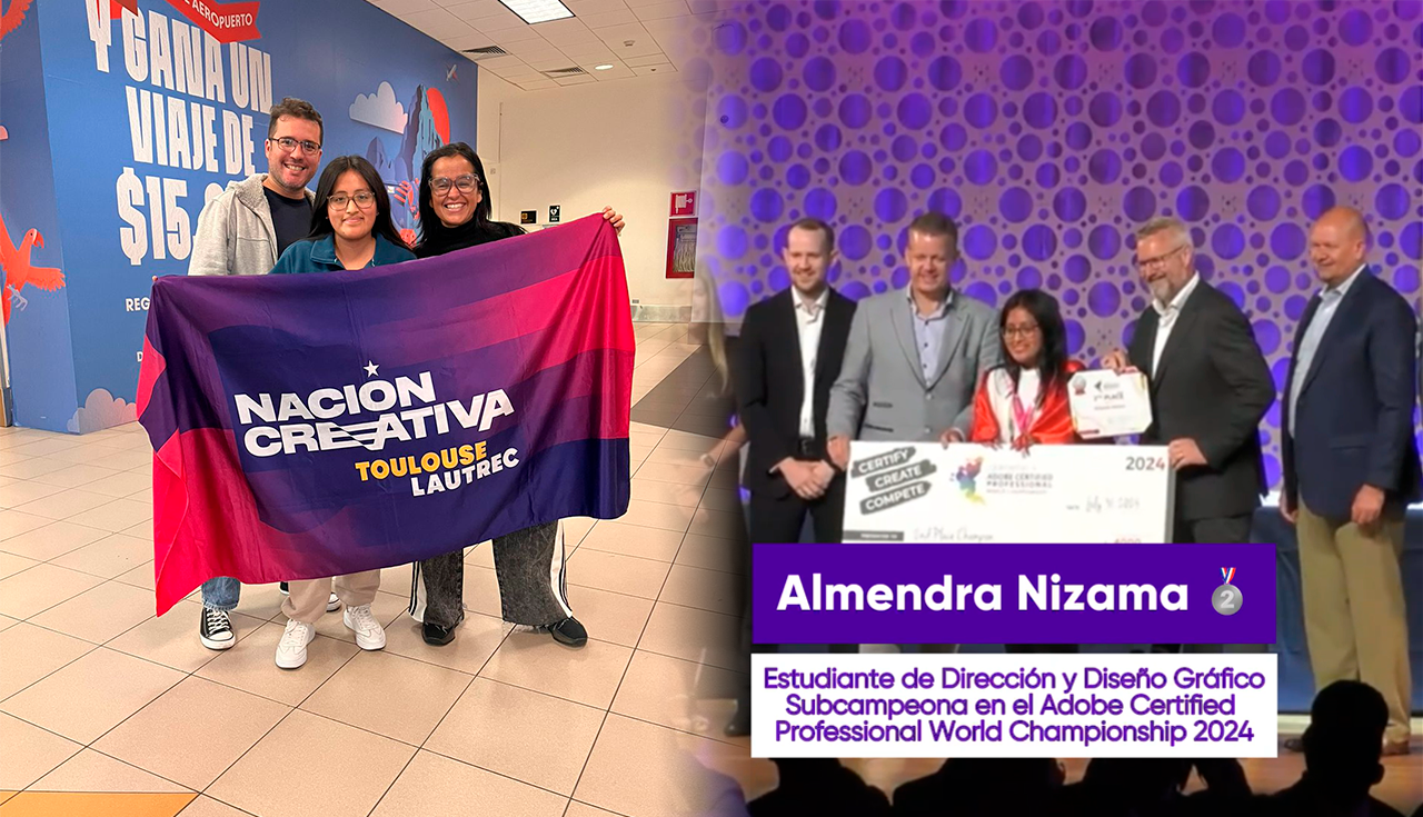 
                                 La estudiante peruana que representó a toda América en Campeonato Mundial de Diseño de Adobe en Estados Unidos 
                            