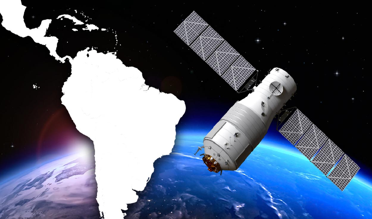 
                                 Los 3 países de América Latina con más satélites en el espacio: toman imágenes de la Tierra y da internet 
                            