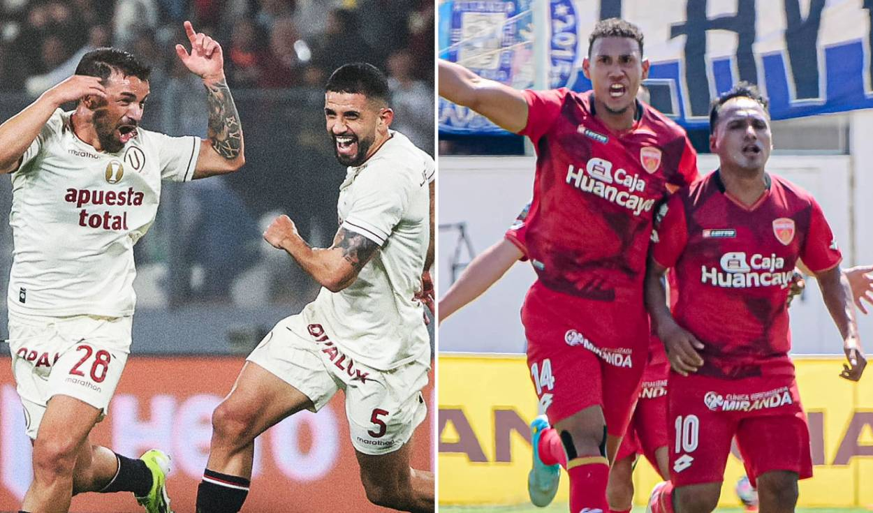 
                                 Universitario vs. Sport Huancayo EN VIVO: ¿a qué hora juegan y dónde ver el partido por el Torneo Clausura 2024? 
                            