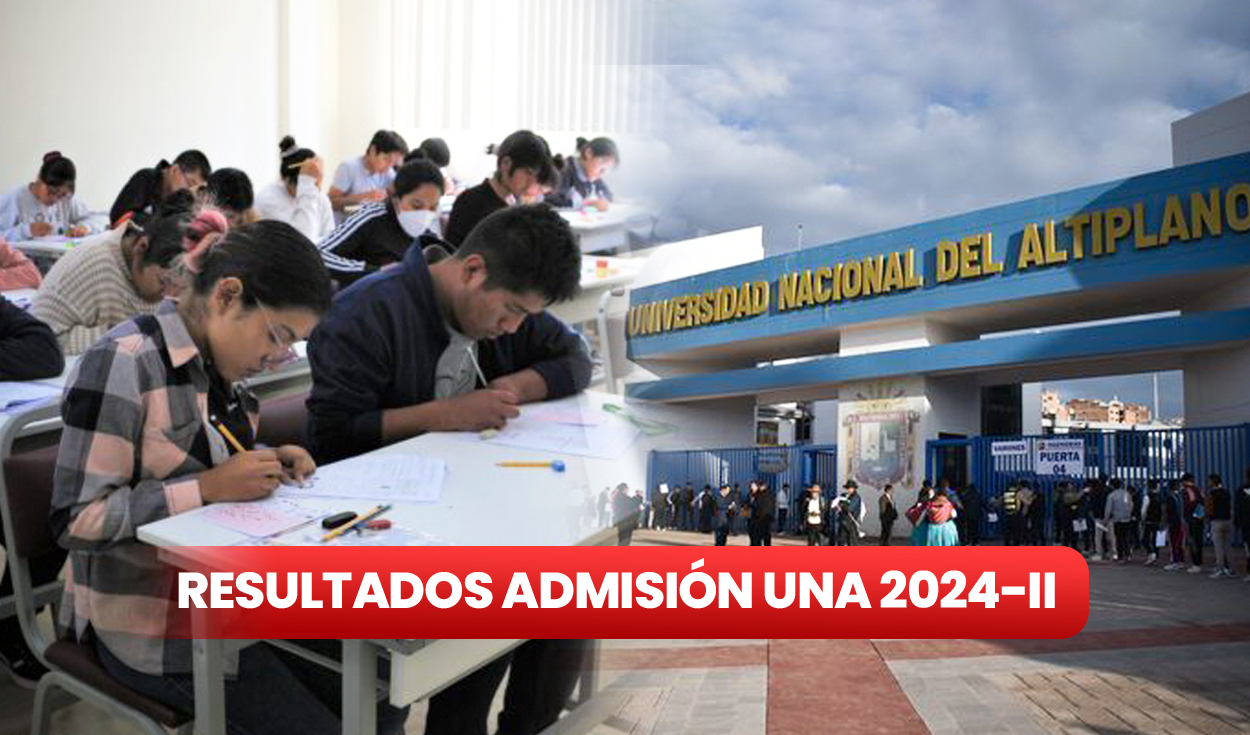 
                                 Resultados examen general UNA Puno 2024 II: revisa AQUÍ lista de ingresantes del 10 y 11 de agosto 
                            