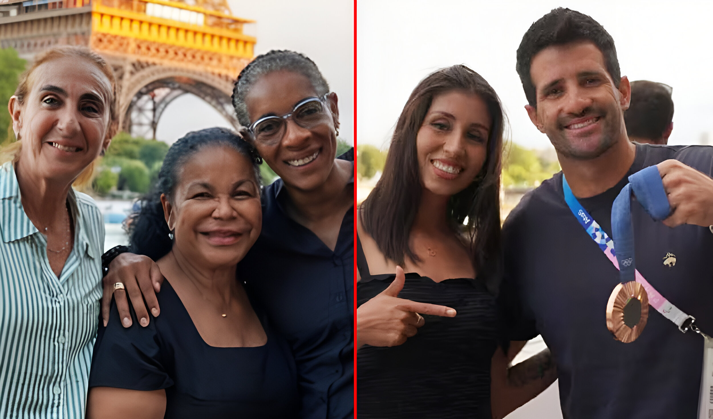 
                                 Eva Ayllón es vista con delegación deportiva de Perú en los JJ. OO. 2024: ¿qué hacía la cantante en París? 
                            