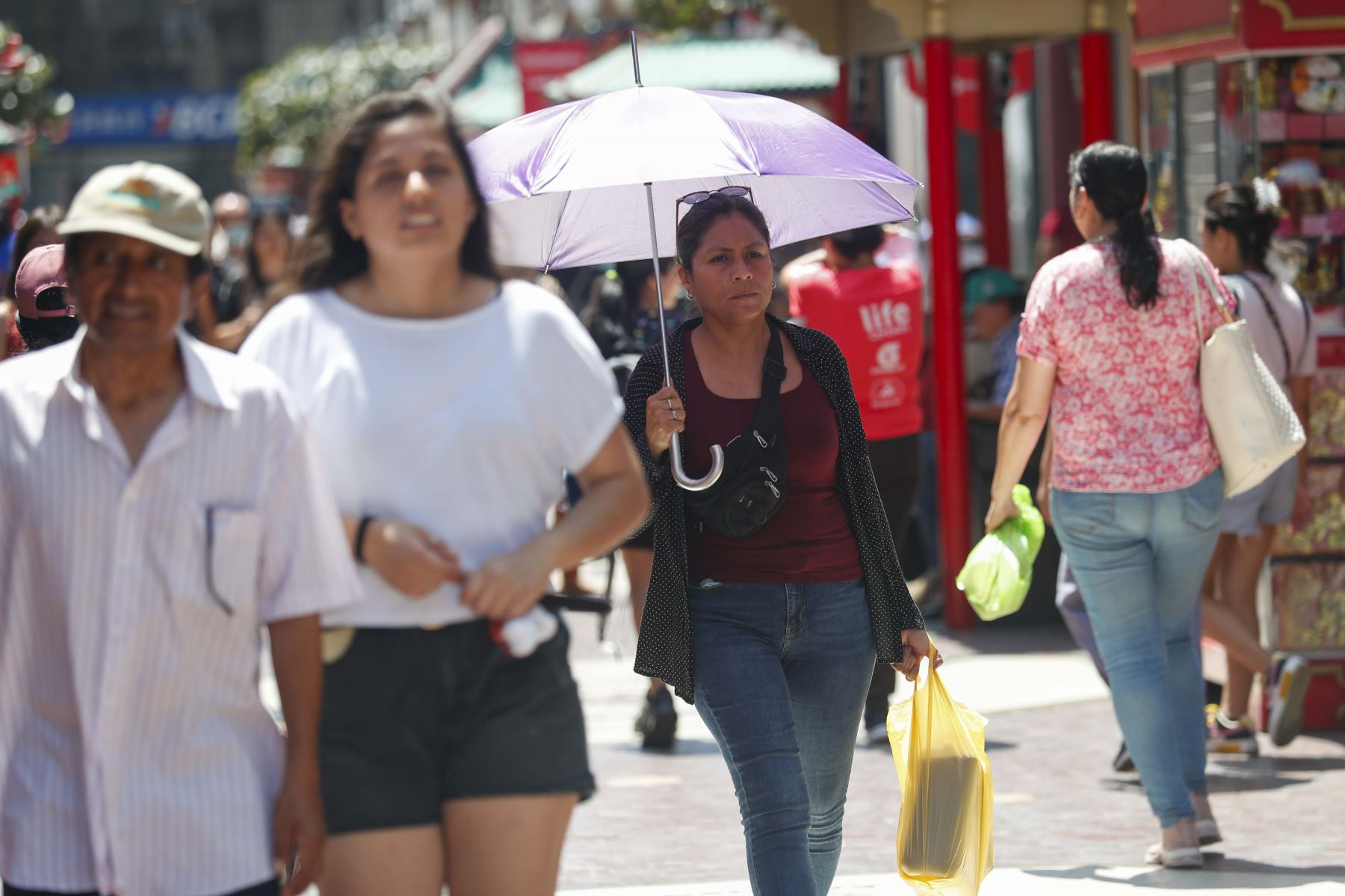 Incremento de la temperatura en varias regiones del país