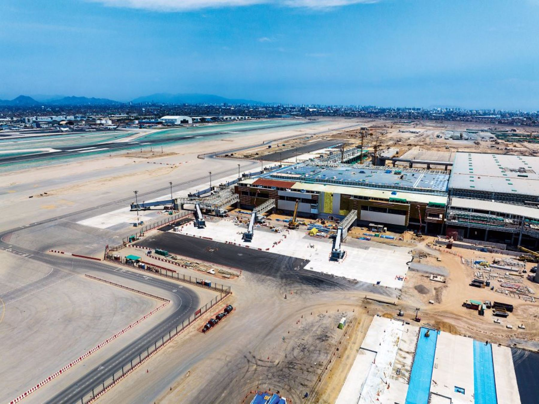 Obras por nuevo aeropuerto Jorge Chávez