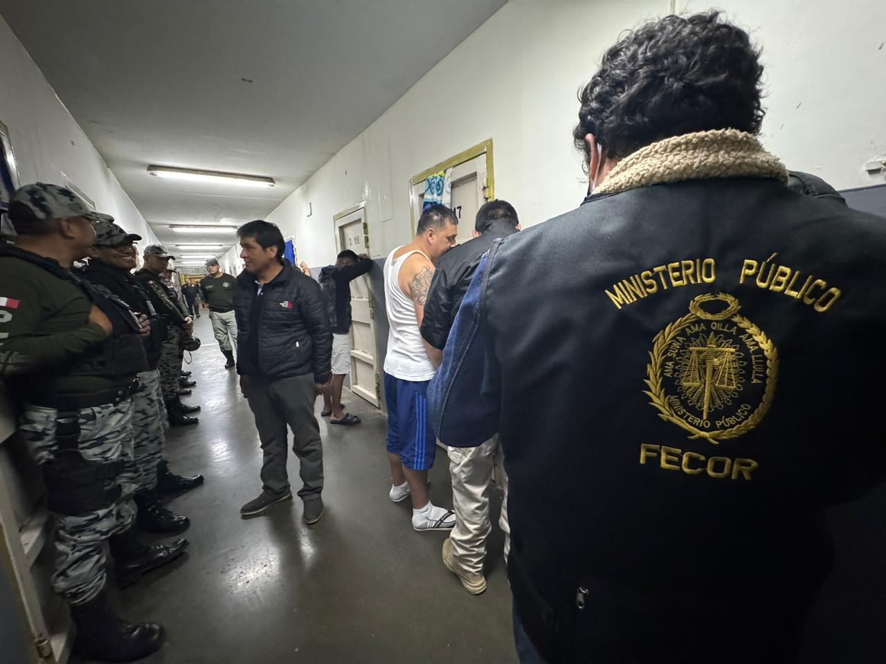 Requisa en centro penitenciario