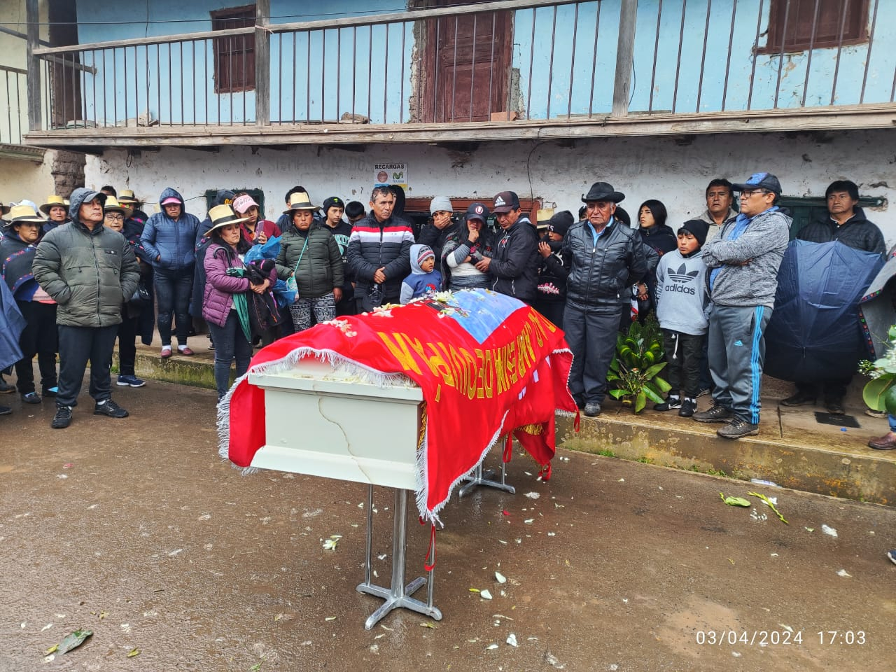 They threatened the community leader before murdering him: “Leave the Argüelles company alone”