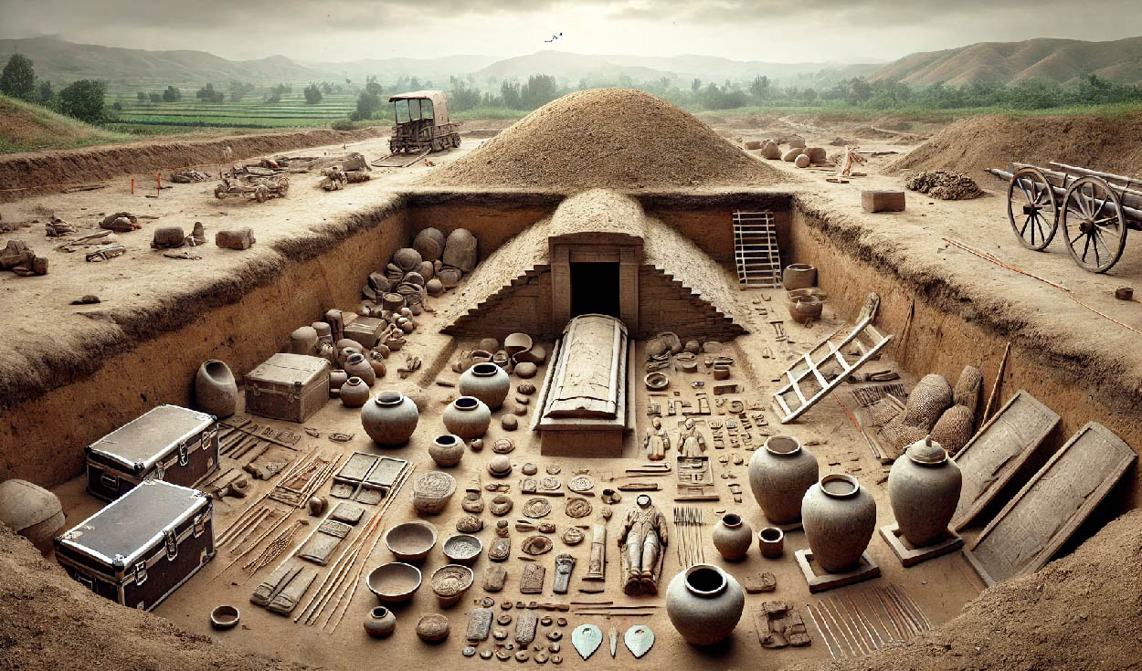 Arqueólogos descubren tumba de 5.000 años y con 350 reliquias en China: sería más antigua que los Guerreros de Terracota | Henan | Wangzhuang | arqueología | Mundo | La República