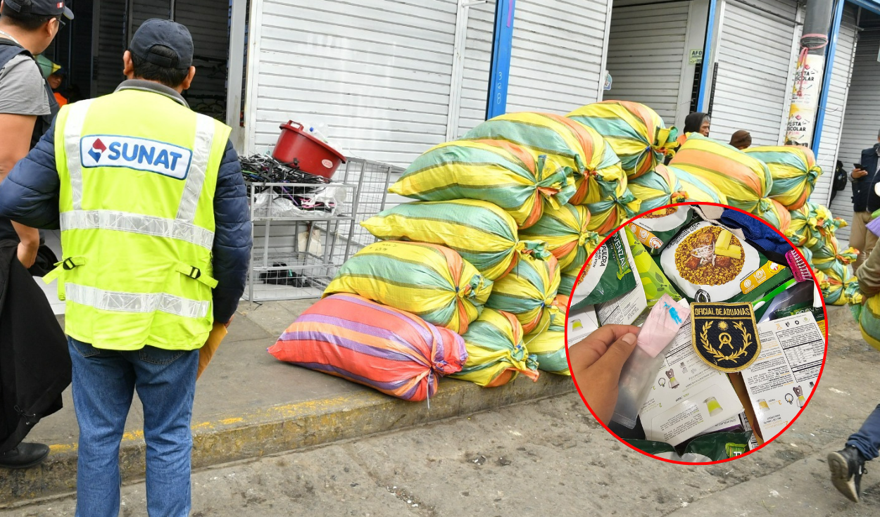 Sunat for 2024 seized goods for more than US $ 224 million in 17,000 operations