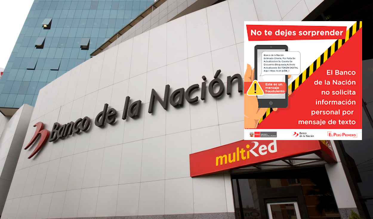 Banco de la Nación warns about false messages that seek to scam their users in Peru: how to identify them?