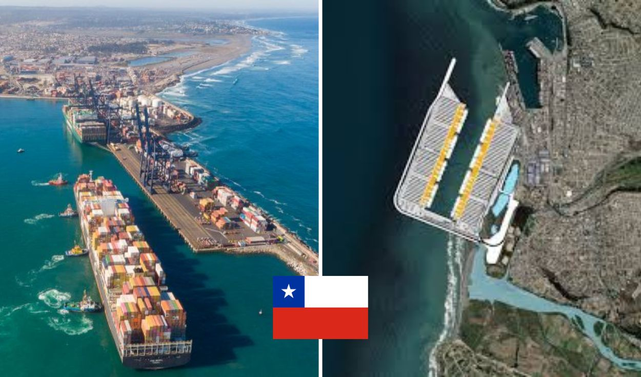 Chile starts ambitious port project paralyzed for 12 years to compete in the region
