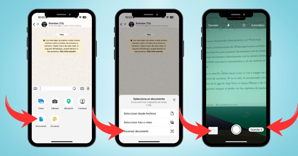 Cómo escanear documentos con tu teléfono utilizando la nueva función de  WhatsApp? | Smartphone | La República
