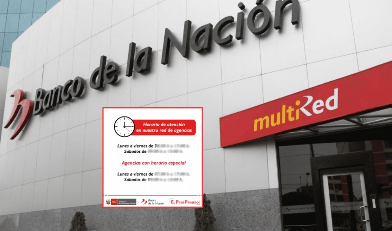 Banco de la Nación announces new schedules of attention in 388 agencies nationwide: what are they and since when?